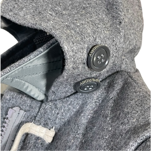 Superdry Limited Wool Duffle Jacket - Picture 5 of 16